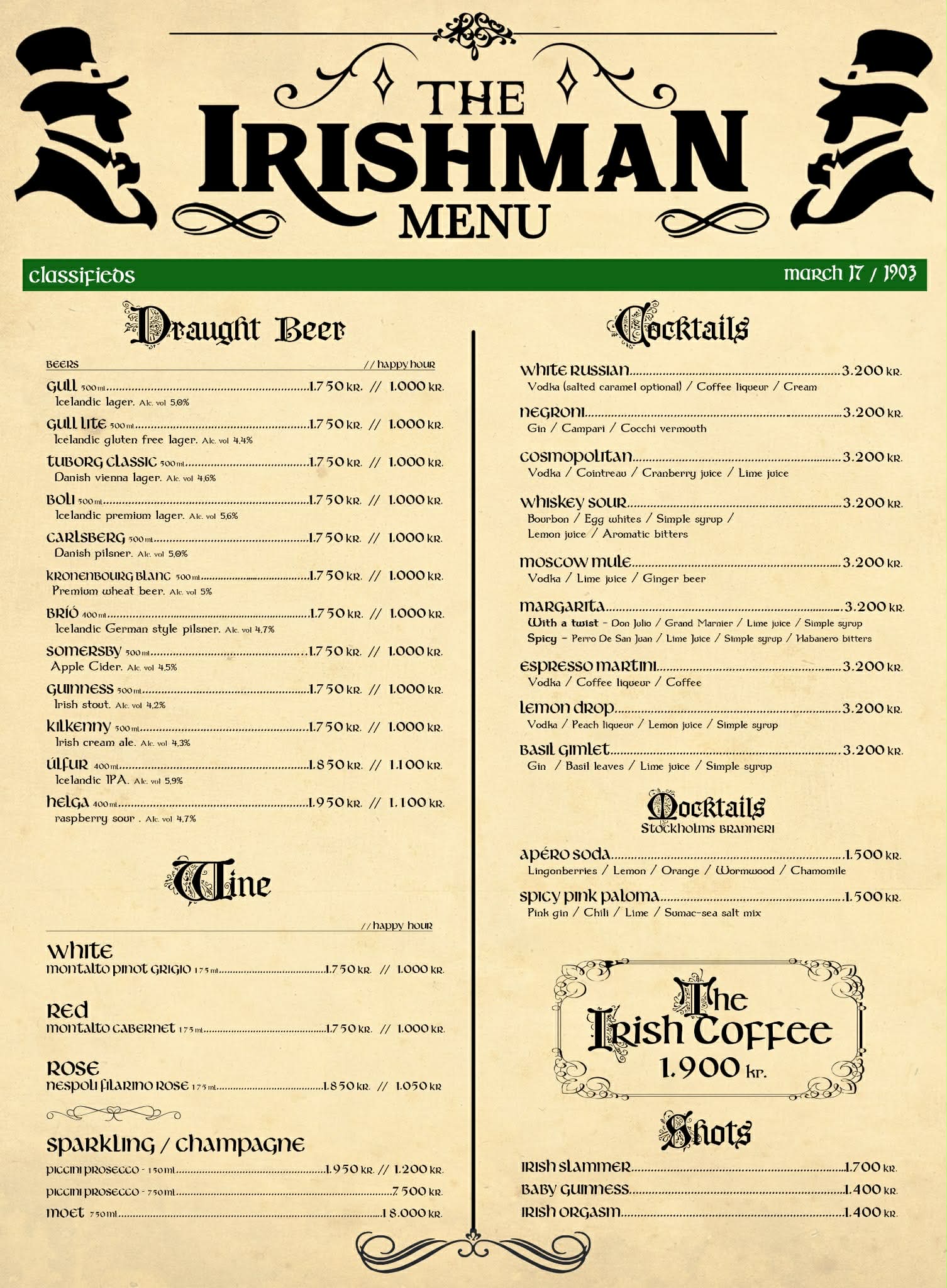 The Irishman Pub